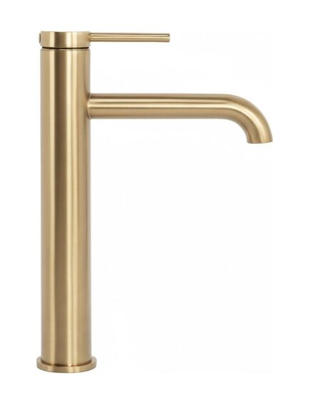 Rea Sanitary Bateria umywalkowa Rea Spot Złota Szczotkowana Wysoka, 3 image