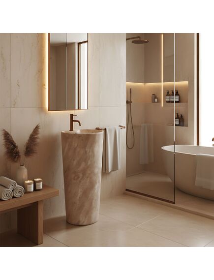 Rea Sanitary Umywalka Ceramiczna Wolnostojąca Blanka Savana Matt, изображение 7