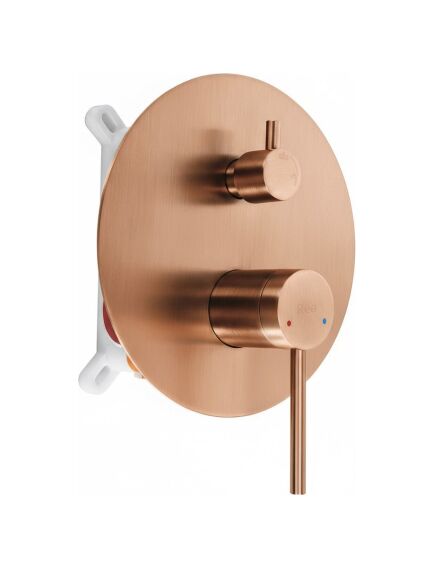 Rea Sanitary Zestaw natryskowy podtynkowy Rea Foss Clif Miedź Szczotkowana + BOX, изображение 3
