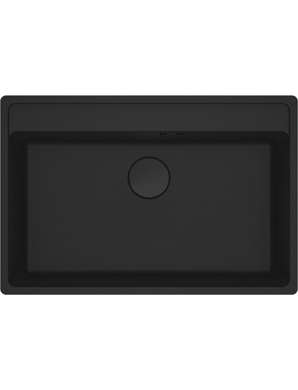 Franke MRG 610-72 A fragranīta izlietne, 760x510mm, matēta melna - gab.