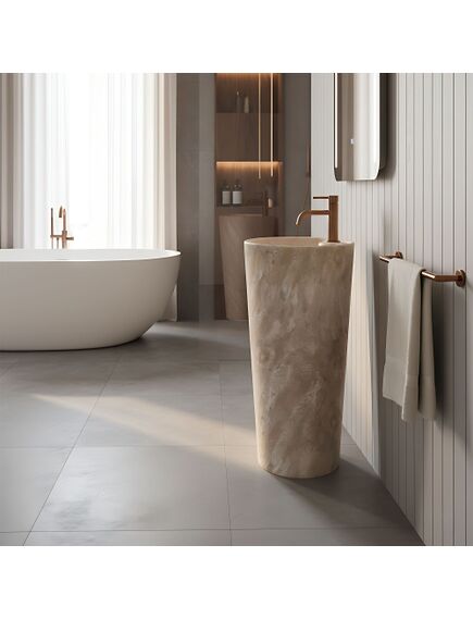 Rea Sanitary Umywalka Ceramiczna Wolnostojąca Blanka Savana Matt, изображение 3