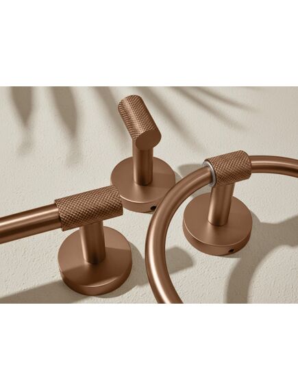 Rea Sanitary Uchwyt na papier toaletowy 5705 Galo Miedź Szczotkowana, 4 image