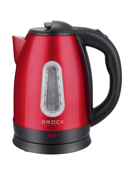 Brock Electronics Elektriskā tējkanna BROCK WK 0603 RD 1.8L, 1500W