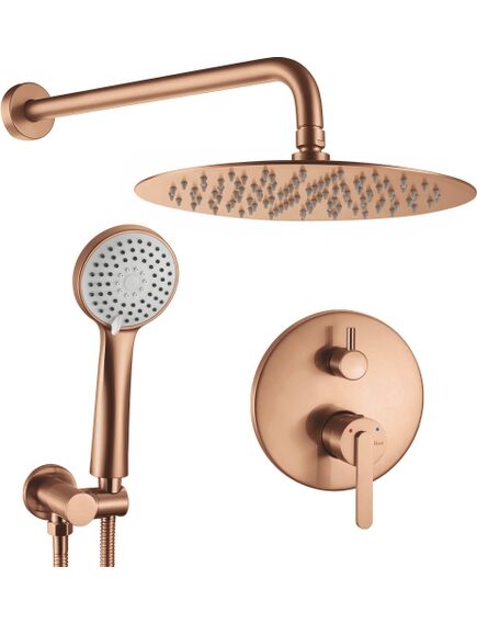Rea Sanitary Zestaw natryskowy podtynkowy Rea Ontario Miedź Szczotkowana + BOX