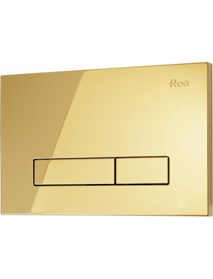 Rea Sanitary Stelaż zestaw podtynkowy K011A-Q do mis WC z przyciskiem HD Złoty, 4 image