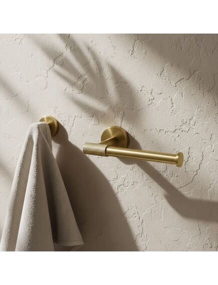 Rea Sanitary Uchwyt na papier toaletowy 5705 Galo Złoty Szczotkowany, 3 image