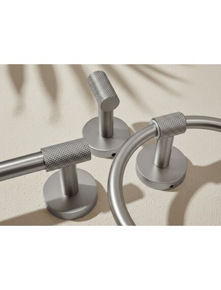 Rea Sanitary Uchwyt na papier toaletowy 5705 Galo Nikiel Szczotkowany, 4 image