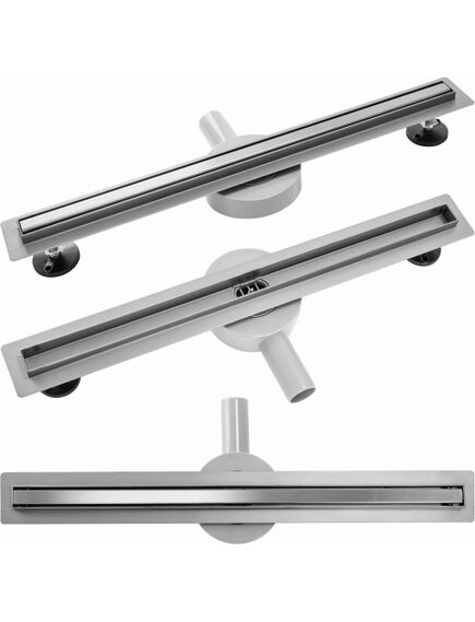 Rea Sanitary Odpływ Liniowy REA NEO SLIM PRO Stal Szczotkowana 50