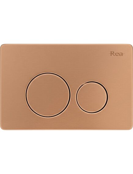 Rea Sanitary Stelaż zestaw podtynkowy K011A-Q do mis WC z przyciskiem I Miedź Szczotkowana, 3 image