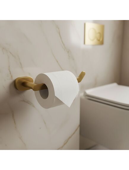 Rea Sanitary Uchwyt na papier toaletowy 109 Til Złoty Szczotkowany, 2 image