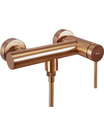 Rea Sanitary Bateria prysznicowa Rea Foss Clif Miedź Szczotkowana, изображение 4