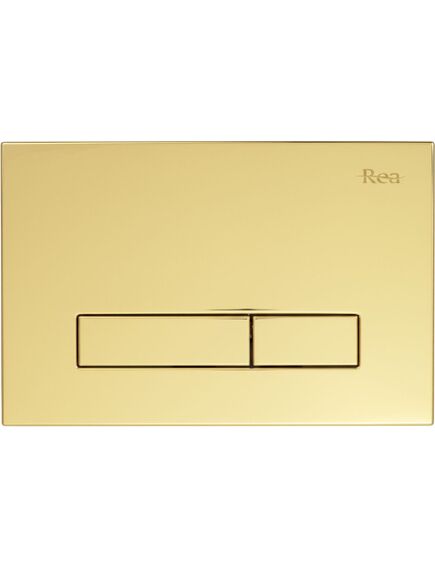 Rea Sanitary Stelaż zestaw podtynkowy K011A-Q do mis WC z przyciskiem HD Złoty, 3 image