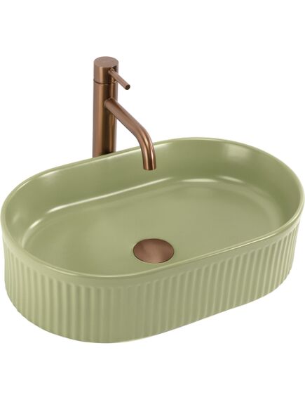 Rea Sanitary Umywalka nablatowa Rea Vanda Pistachio Matt, изображение 2