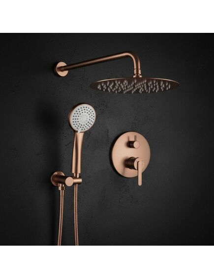 Rea Sanitary Zestaw natryskowy podtynkowy Rea Ontario Miedź Szczotkowana + BOX, 2 image