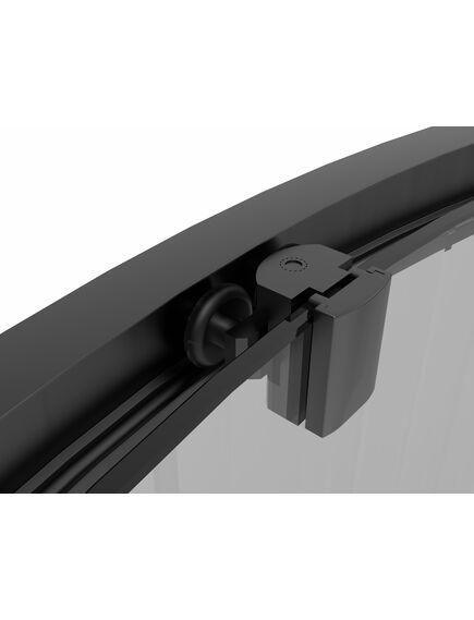 Vento Душевая кабина Tivoli 900*900*1900 прозрачные стёкла Easy Clean, черный профиль, изображение 4