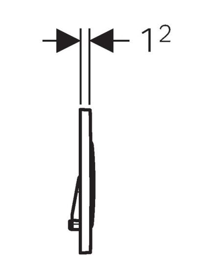 Geberit Sigma20 spiedpoga - gab., 2 image