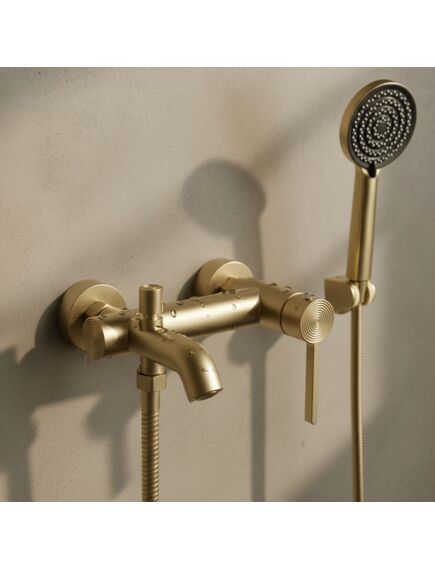 Rea Sanitary Bateria wannowa Rea Foster Złoty Szczotkowany, 2 image