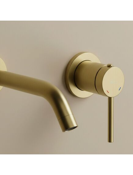 Rea Sanitary Bateria Umywalkowa Podtynkowa Rea Clif Złota Szczotkowana, 2 image