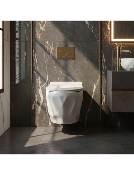 Rea Sanitary Misa WC podwieszana Rea Gustavo Rimless, 4 image