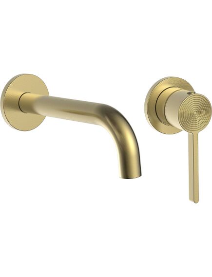 Rea Sanitary Bateria Umywalkowa Podtynkowa Rea Foster Złota Szczotkowana