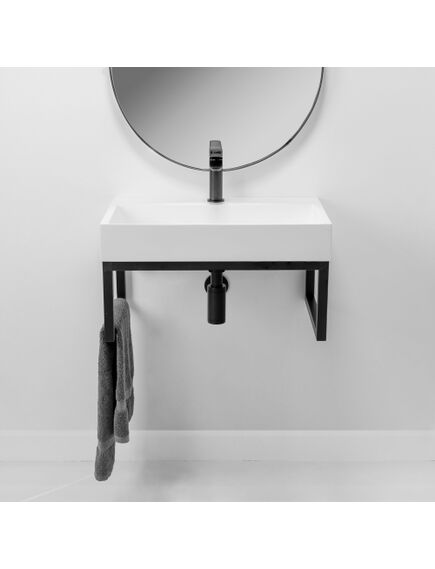 Rea Sanitary UMYWALKA KONGLOMERATOWA NABLATOWA GOYA 70cm + Stelaż, изображение 4