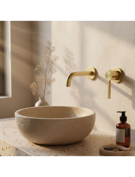 Rea Sanitary Bateria Umywalkowa Podtynkowa Rea Foster Złota Szczotkowana, 2 image