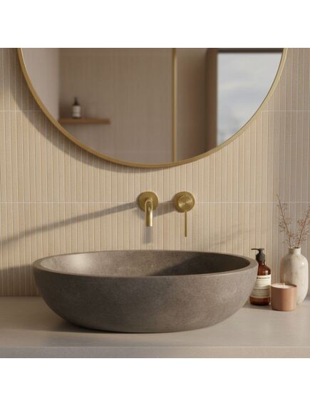 Rea Sanitary Bateria Umywalkowa Podtynkowa Rea Foster Złota Szczotkowana, 4 image