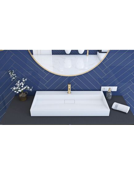 Rea Sanitary UMYWALKA KONGLOMERATOWA NABLATOWA GOYA 100CM, 4 image