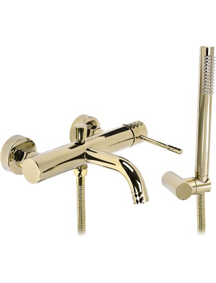 Rea Sanitary Bateria wannowa Rea Lungo Diamond złota