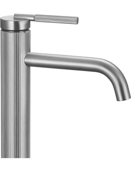 Rea Sanitary Bateria Umywalkowa REA Argon Nikiel Szczotkowany Wysoka, 3 image