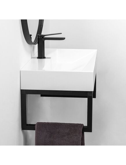 Rea Sanitary UMYWALKA KONGLOMERATOWA NABLATOWA GOYA 70cm + Stelaż, изображение 3