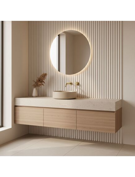 Rea Sanitary Bateria Umywalkowa Podtynkowa Rea Clif Złota Szczotkowana, 5 image