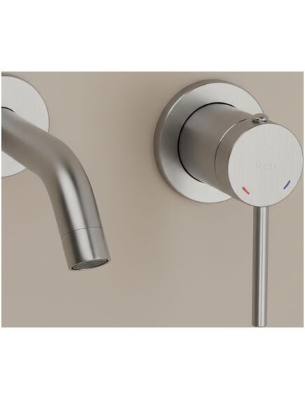 Rea Sanitary Bateria Umywalkowa Podtynkowa Rea Clif Nikiel Szczotkowany, 2 image