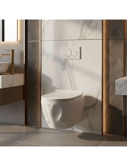 Rea Sanitary Misa WC podwieszana Rea Gustavo Rimless, 6 image