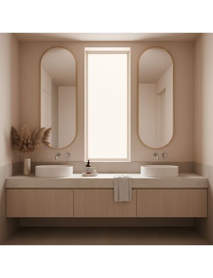 Rea Sanitary Bateria Umywalkowa Podtynkowa Rea Clif Nikiel Szczotkowany, 3 image