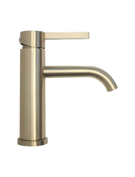 Rea Sanitary Bateria Umywalkowa Rea Foster Złoty Szczotkowany Niska, 4 image