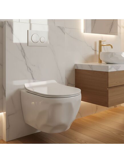 Rea Sanitary Misa WC podwieszana Rea Gustavo Rimless