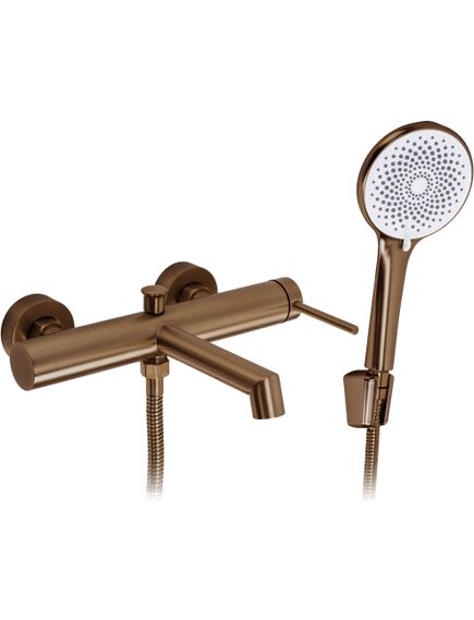 Rea Sanitary Bateria wannowa Rea Foss Miedź Szczotkowana