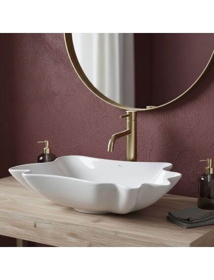 Rea Sanitary Umywalka nablatowa REA Infinity + Korek, 4 image