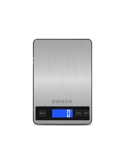 Brock Electronics Кухонные весы BROCK SKS 1008 со светодиодным дисплеем max 5kg