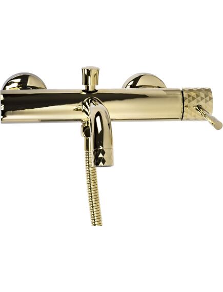 Rea Sanitary Bateria wannowa Rea Lungo Diamond złota, 5 image