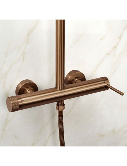 Rea Sanitary Zestaw natryskowy Rea Foss Clif Miedź Szczotkowana, 2 image