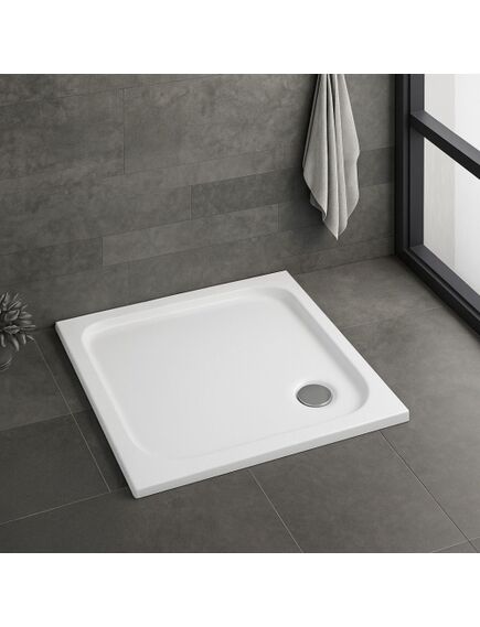 Rea Sanitary Brodzik prysznicowy akrylowy Rea Belmond biały 90x90, 2 image