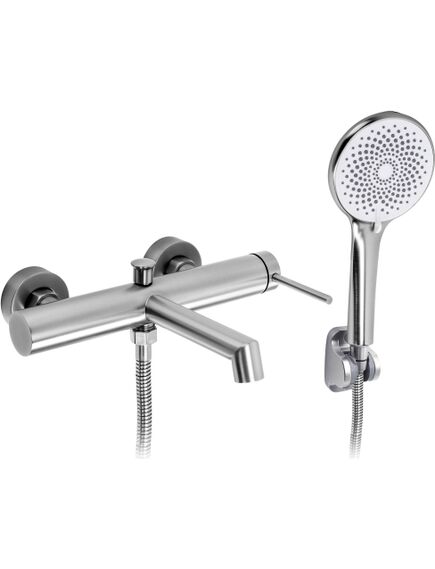 Rea Sanitary Bateria wannowa Rea Foss Nikiel Szczotkowany