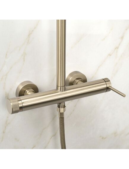 Rea Sanitary Zestaw natryskowy Rea Foss Clif Złoty Szczotkowany, 2 image