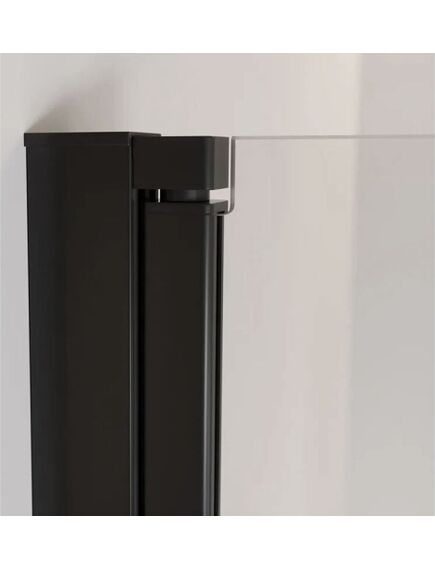 City Dušo kabina MESINA Black DW 90x80, 3 image