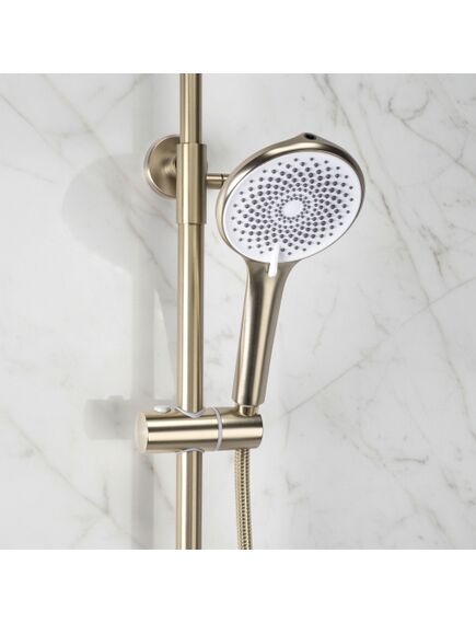 Rea Sanitary Zestaw natryskowy Rea Foss Clif Złoty Szczotkowany, 4 image