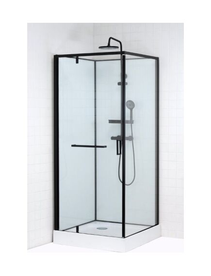 City Dušo kabina ERICE White 90x90, 2 image