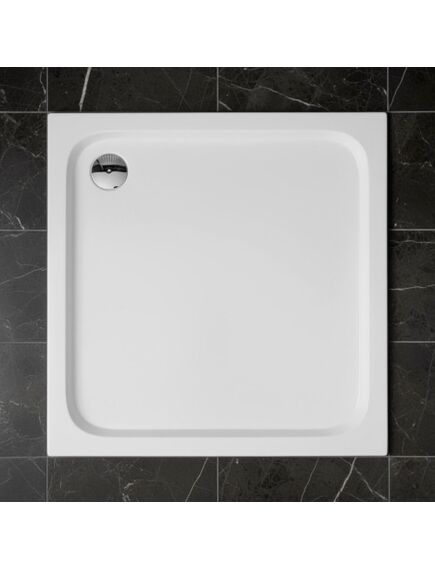 Rea Sanitary Brodzik prysznicowy akrylowy Rea Belmond biały 90x90, 4 image