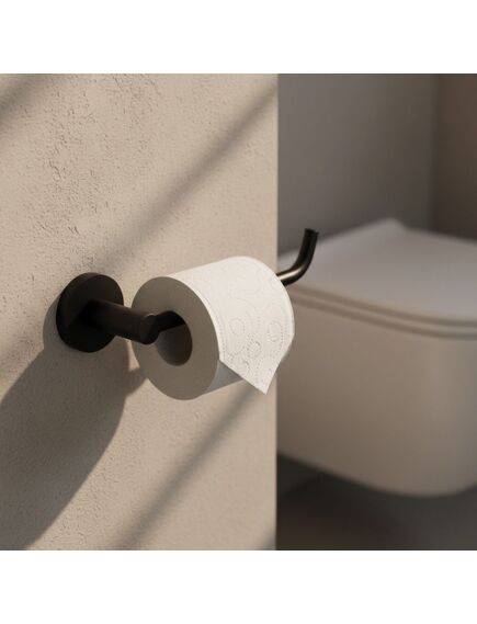 Rea Sanitary Uchwyt na papier toaletowy 5609 Leo Czarny, 4 image